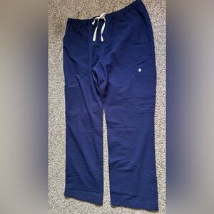 Figs Deep Blue/Navy Cargo Scrubs